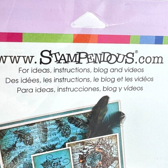 Stampendous Perfectly Clear Stamp Sets Santos Angel & Charm Set Cardmaking - Picture 12 of 14